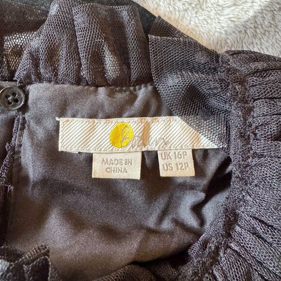 Boden Edie Tiered Tulle Midi Dress, 12P - Picture 10 of 10